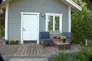 Cottage by summer