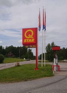 Cheap petrol!